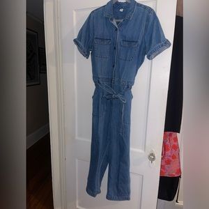 DENIM JUMPSUIT